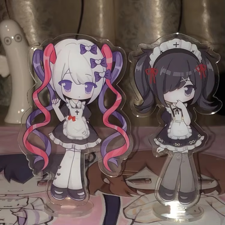 Desk Accessories - 2 ชิ้น ฟิกเกอร์อะคริลิกตั้งโต๊ะ NEEDY GIRL OVERDOSE