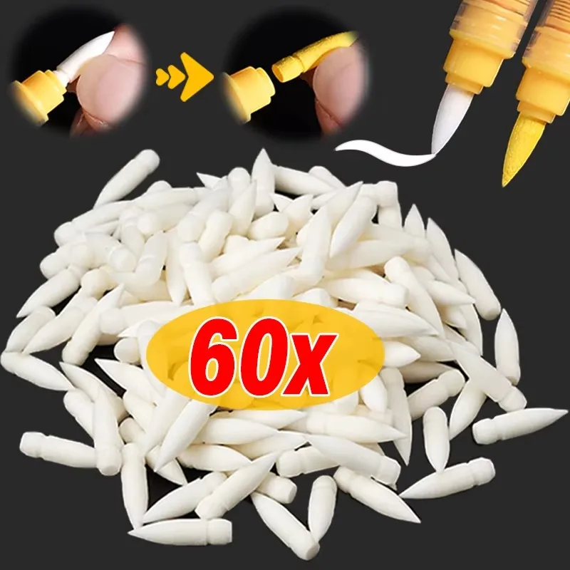 School Supplies - ไส้ปากกาอะคริลิกสำรอง สำหรับปากกา GuangNa ไส้แปรงนุ่ม หัวปากกาหิน สำหรับงาน
