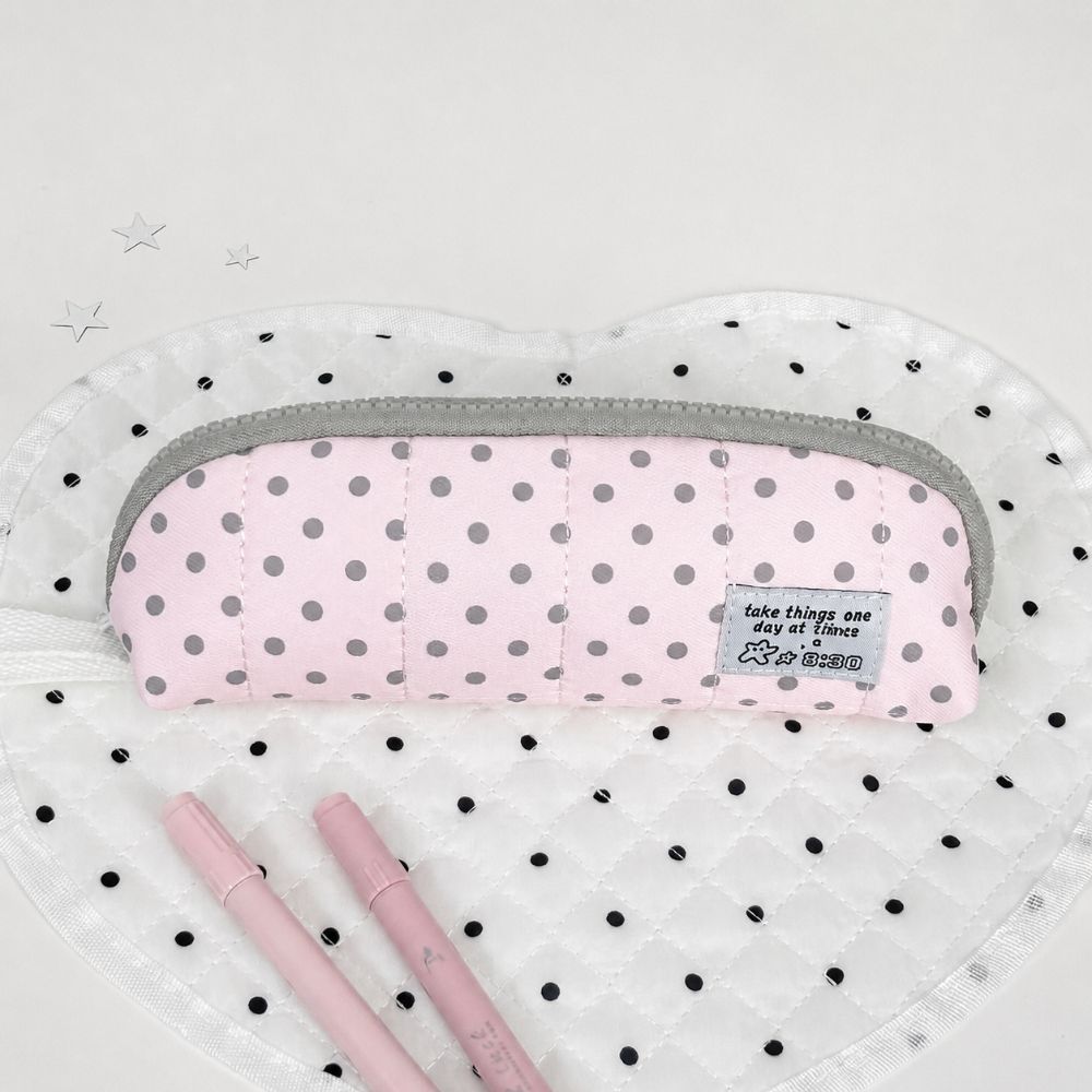 กระเป๋าดินสอลายจุดสไตล์เกาหลี  - Aesthetic Large Pencil Case Pouch บทวิจารณ์และราคา