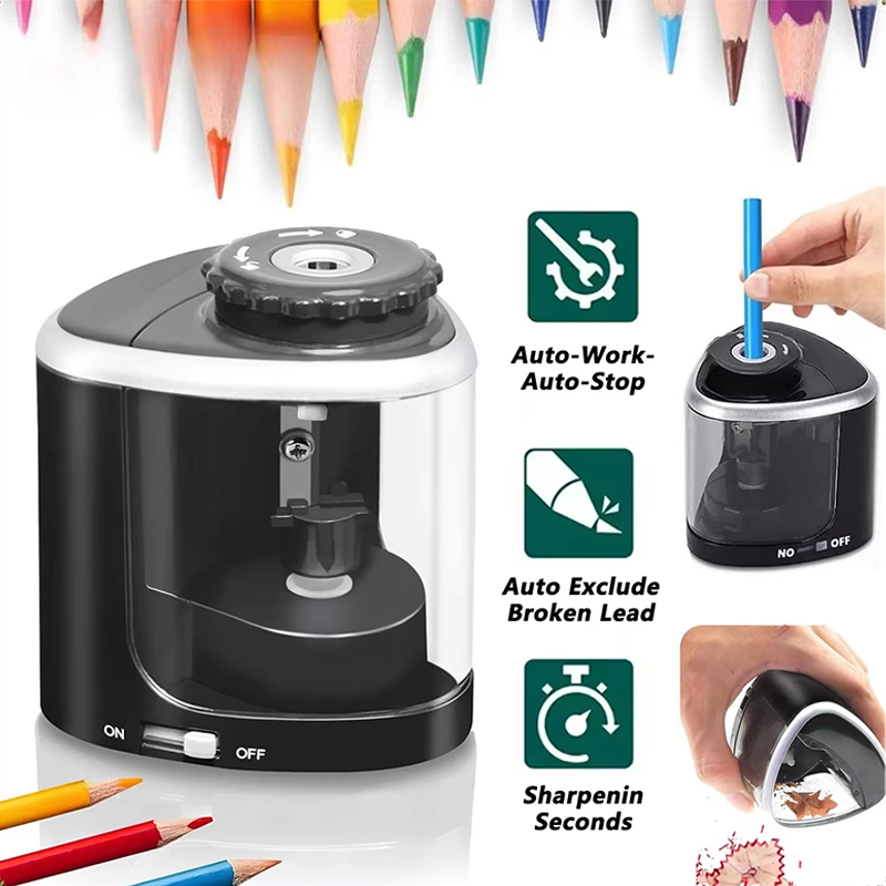 เครื่องเหลาดินสอไฟฟ้าแบบตั้งโต - Electric Pencil Sharpener Usb บทวิจารณ์และราคา