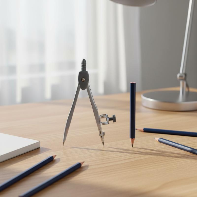 ชุดวงเวียนโลหะพร้อมตัวล็อค ป้อ - Math Geometry Set With Compass บทวิจารณ์และราคา