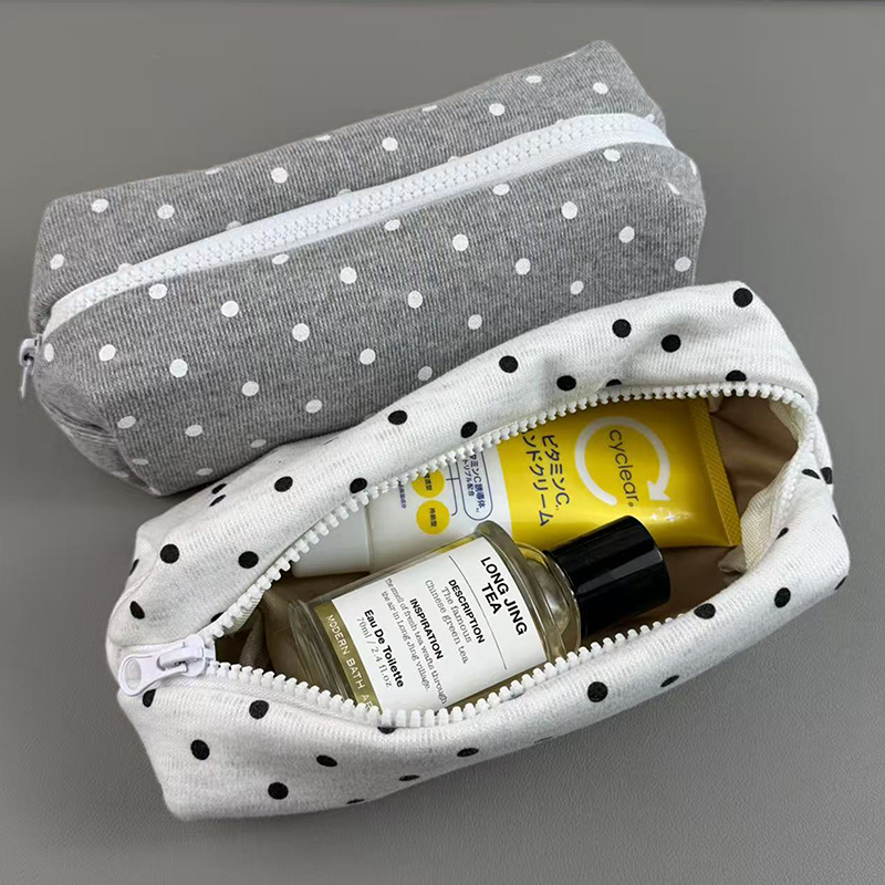 • กระเป๋าใส่ดินสอลายจุด ดีไซน์ - Aesthetic Large Pencil Case Pouch บทวิจารณ์และราคา