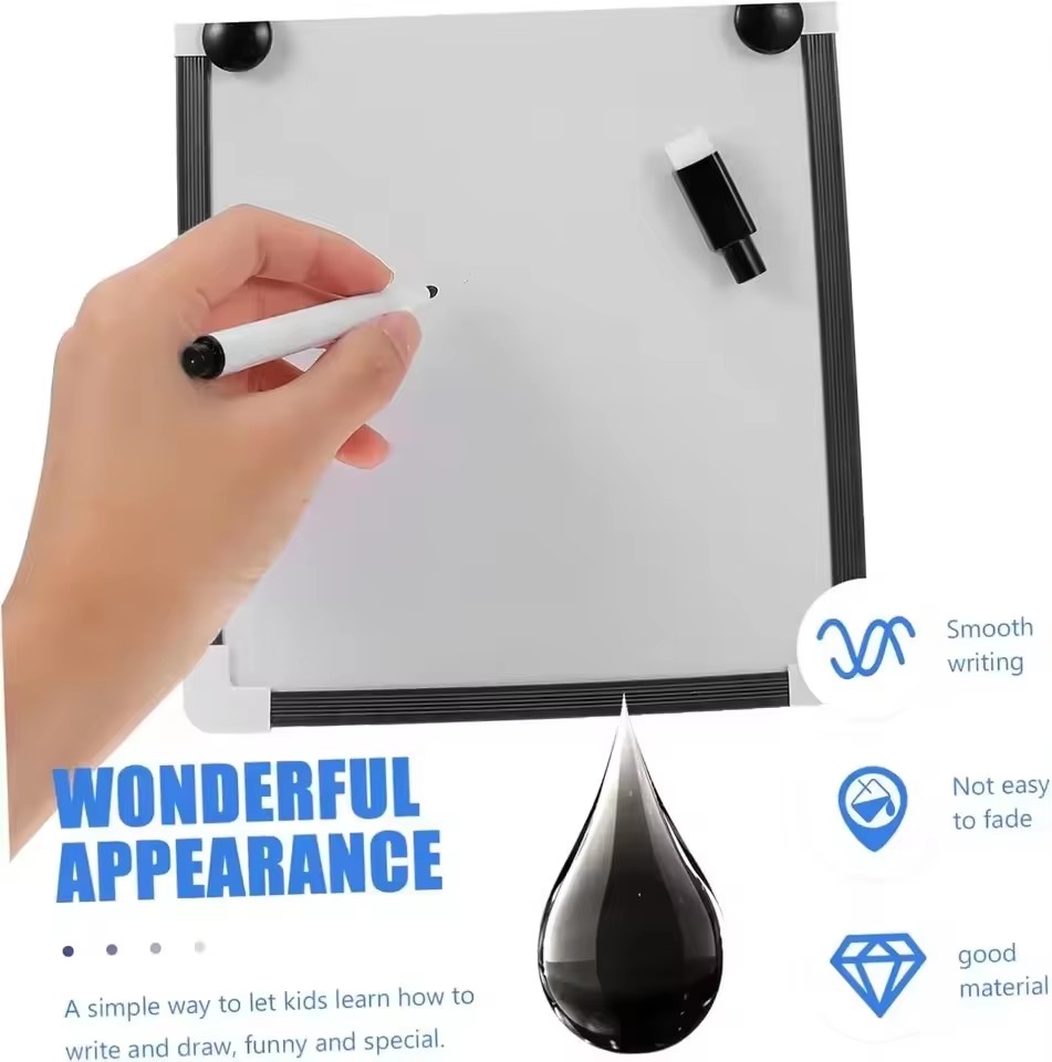 ปากกาไวท์บอร์ดแบบลบได้สีดำ หัว - School Supplies บทวิจารณ์และราคา