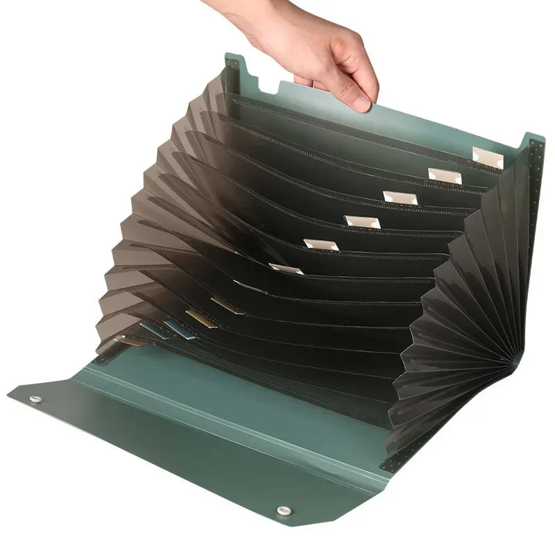 แฟ้มจัดระเบียบเอกสารแบบขยายได้ - Expandable Accordion File Folder 13 Pockets บทวิจารณ์และราคา