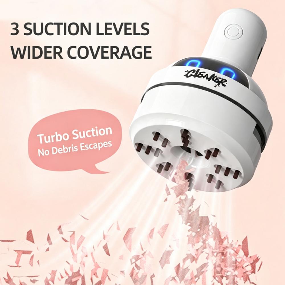 เครื่องดูดฝุ่นตั้งโต๊ะ ชาร์จ U - Mini Desktop Vacuum Cleaner For Eraser Dust บทวิจารณ์และราคา