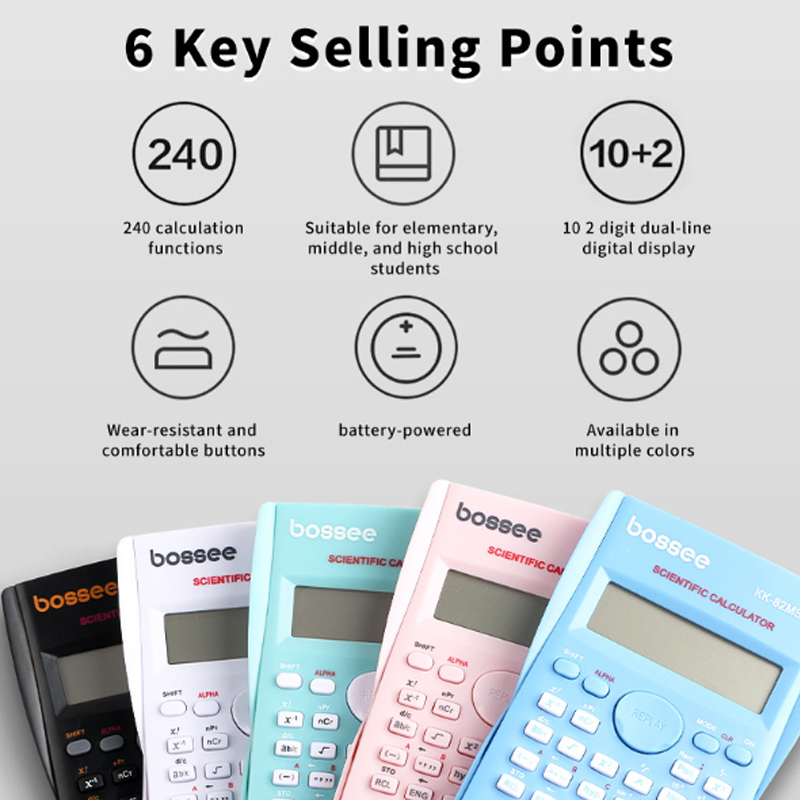 เครื่องคิดเลขวิทยาศาสตร์ 240 ฟ - Scientific Calculator For Secondary School บทวิจารณ์และราคา