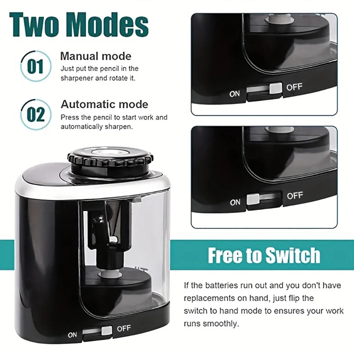 เครื่องเหลาดินสออัตโนมัติแบบไฟ - Electric Pencil Sharpener Usb บทวิจารณ์และราคา