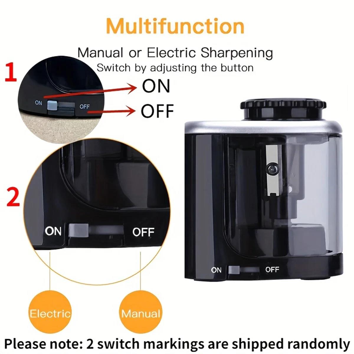 เครื่องเหลาดินสออัตโนมัติแบบไฟ - Electric Pencil Sharpener Usb บทวิจารณ์และราคา