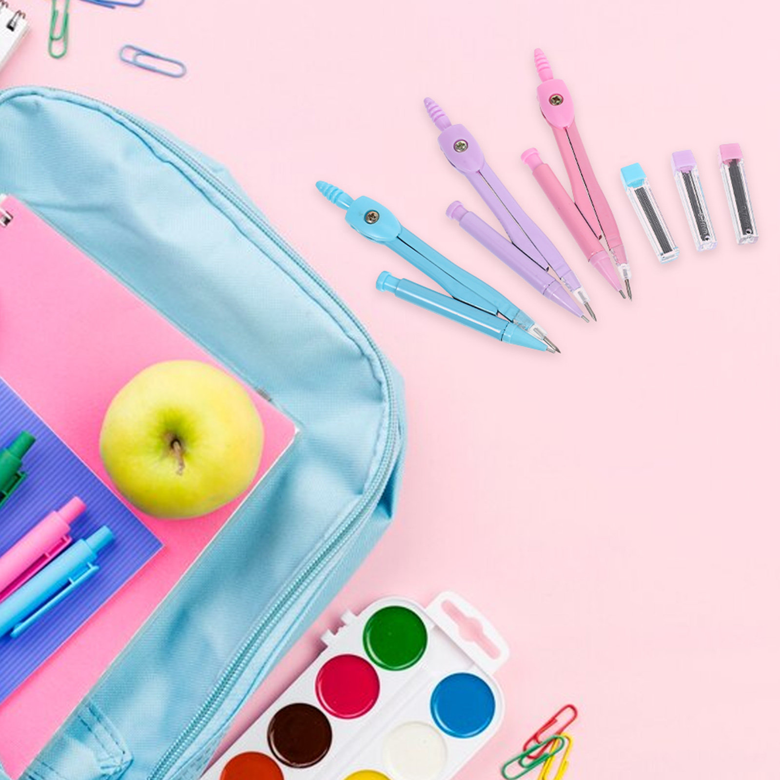 ชุดวงเวียนวาดรูปทรงเรขาคณิต เค - Math Geometry Set With Compass บทวิจารณ์และราคา