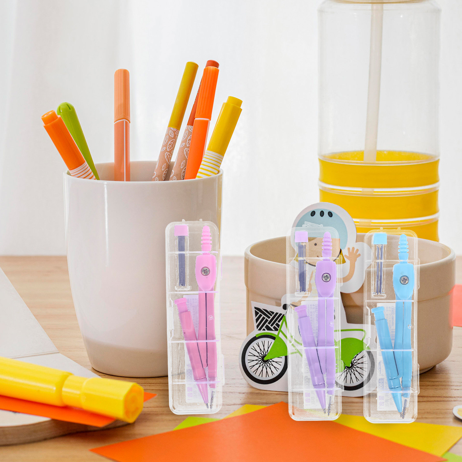 ชุดวงเวียนวาดรูปทรงเรขาคณิต เค - Math Geometry Set With Compass บทวิจารณ์และราคา